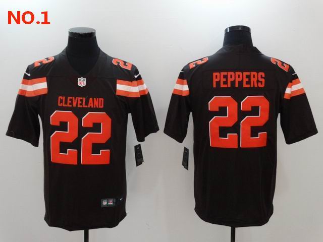 Men's Cleveland Browns #22 Jabrill Peppers Jerseys-16